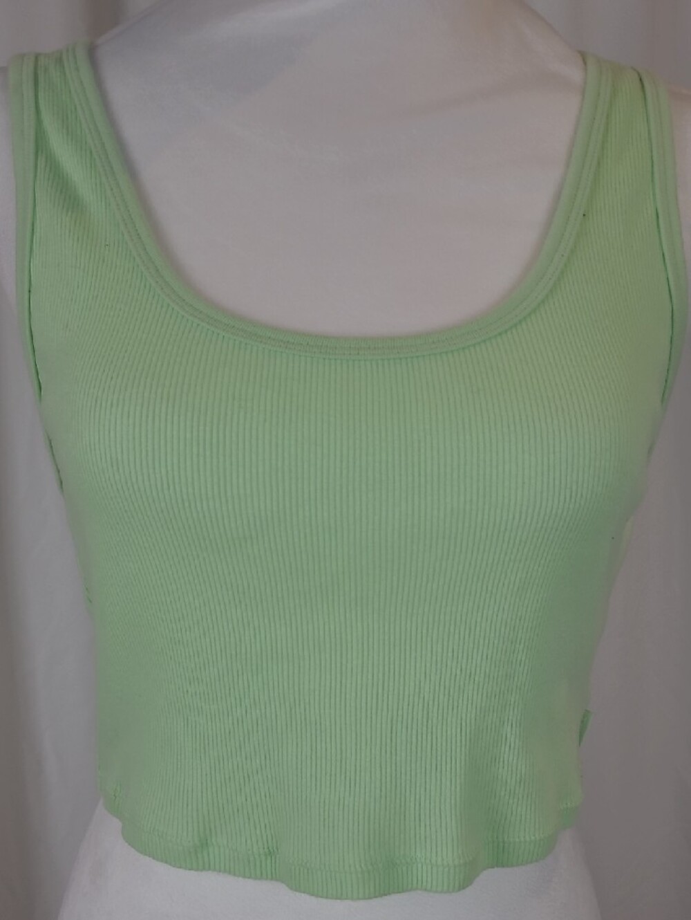 TNA Aritzia Ribbed Tank Top - Mint Green - Size Large